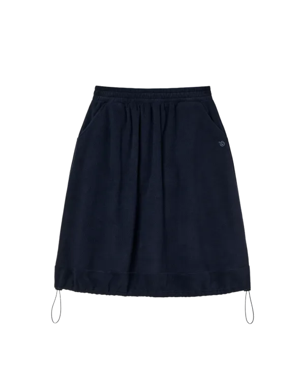 BALLOON FLEECE SKIRT [NAVY]