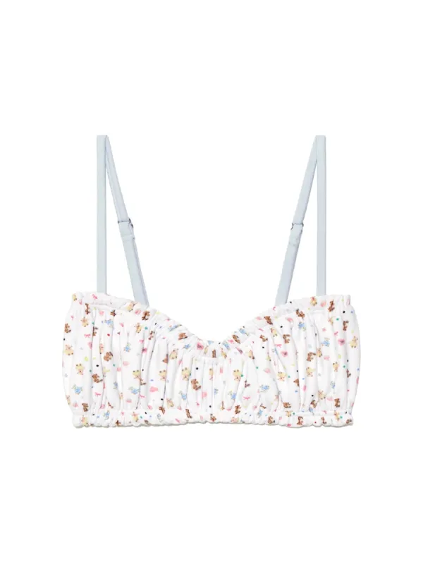 BLUSH BIKINI TOP (TEDDY)
