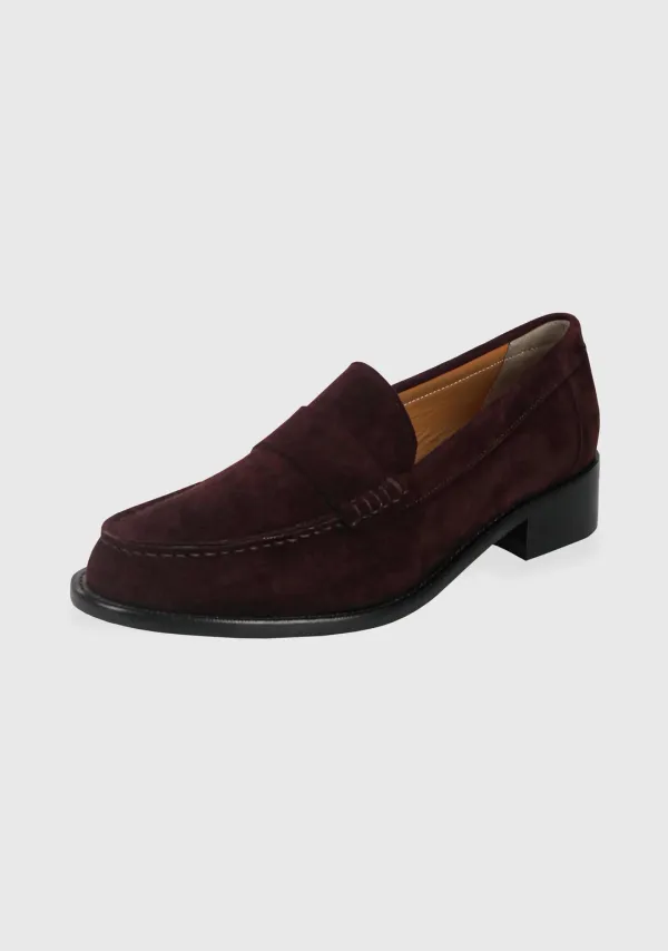 Tove Suede Loafer Brown