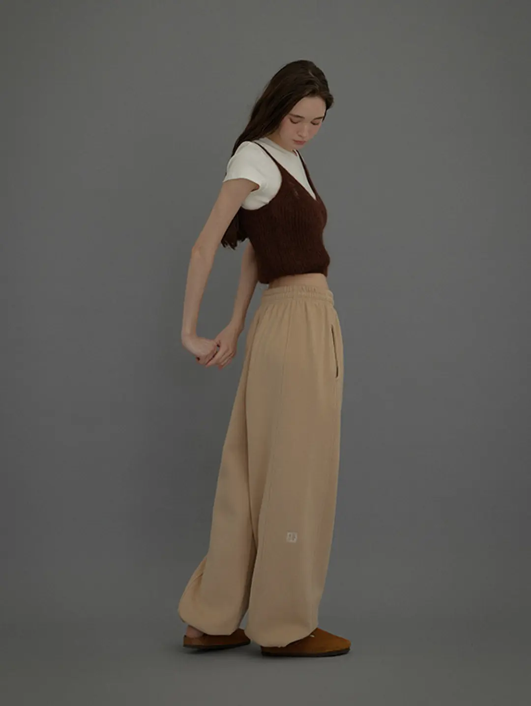 오디에스 12th 재입고 [Essential] Sion Jogger Pants (Beige) 상품 이미지 2