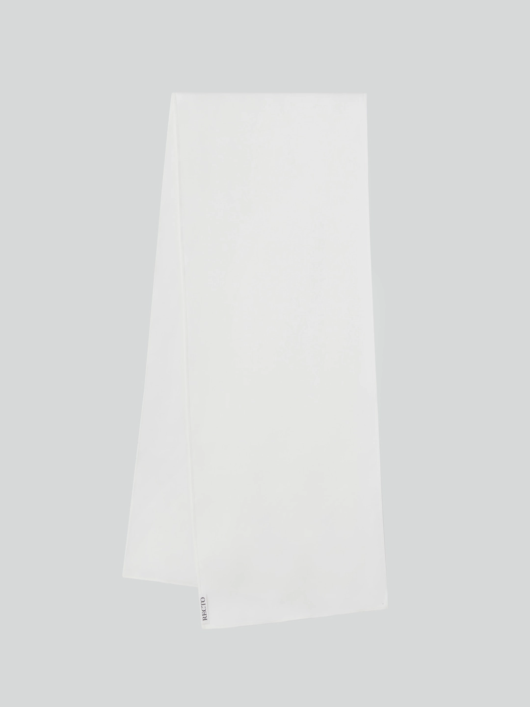 렉토 FLUID SILK TIE SCARF (IVORY) 상품 이미지 2