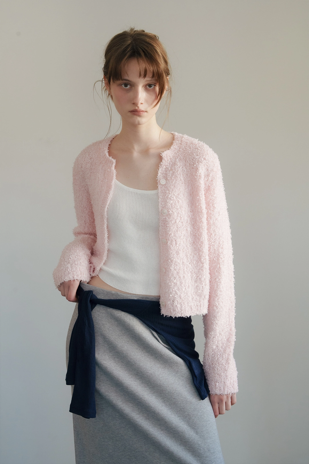 샤드라마 POISE CARDIGAN [PINK] 상품 이미지 2