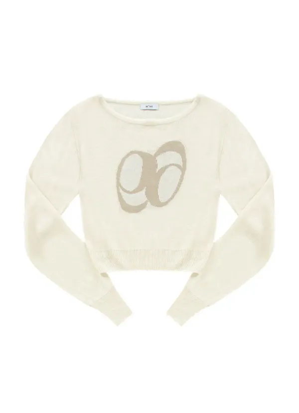 BOAT NECK KNIT / IVORY