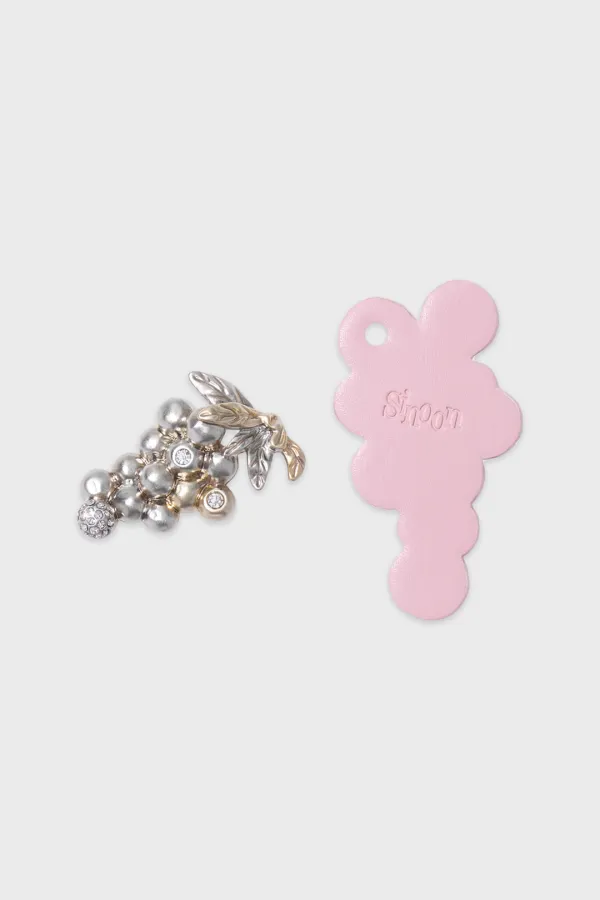 Grape Charm Set (Silver Gold)