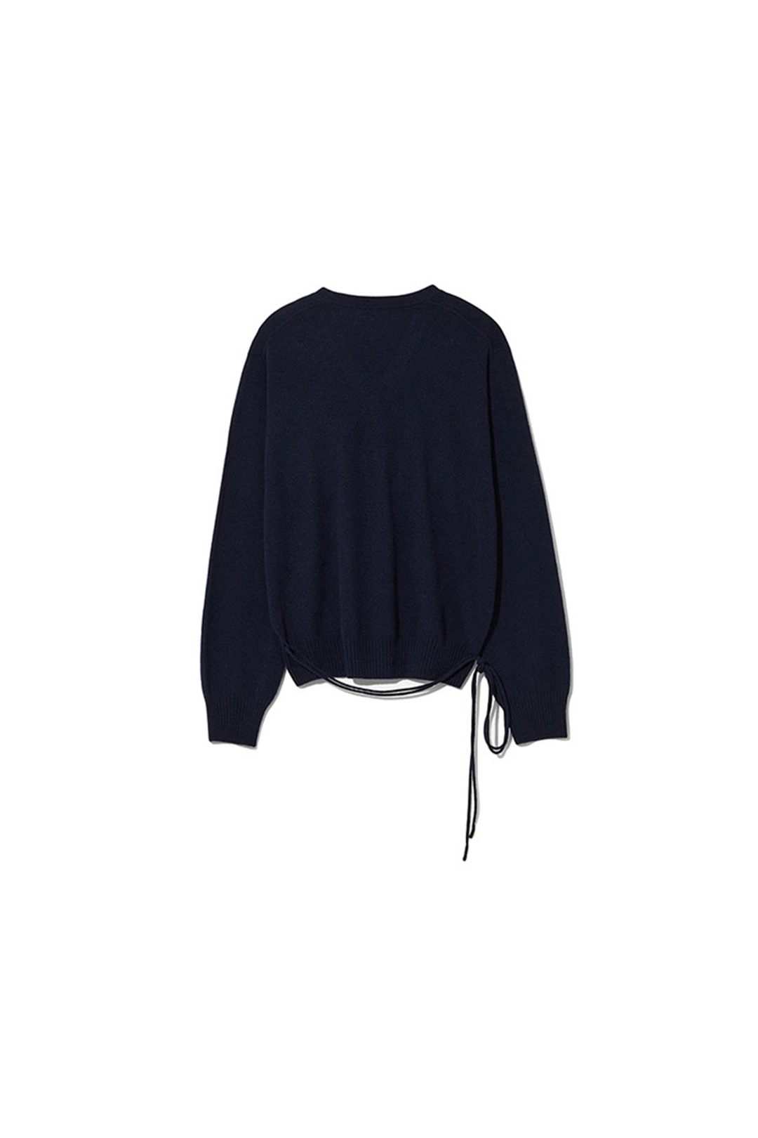 르917 PURE CASHMERE V-NECK KNIT PULLOVER [NAVY] 상품 이미지 1