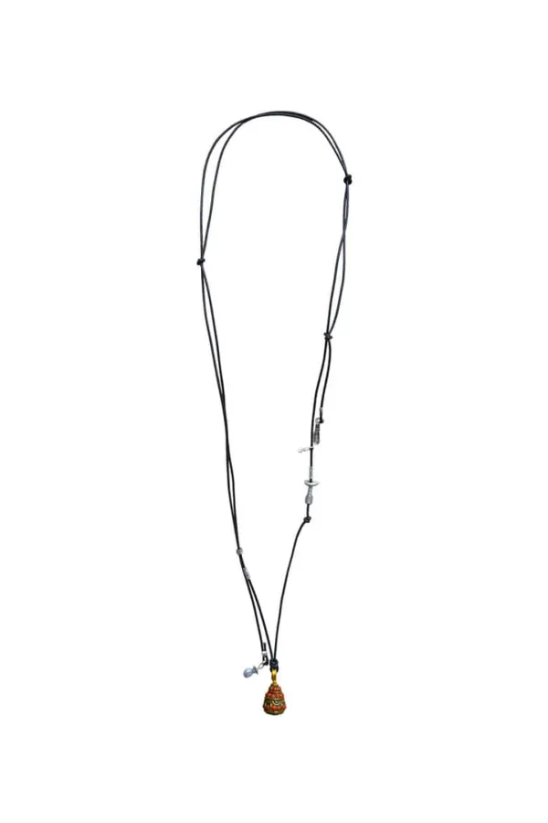 [ONLY ONE] CORAL CLUSTER GEMSTONE NECKLACE