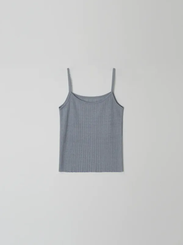 ribbed sleeveless (skyblue)