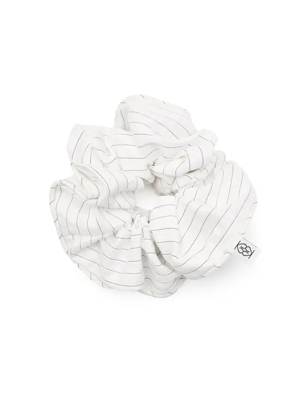 [4차] EMMA Scrunch White Stripe