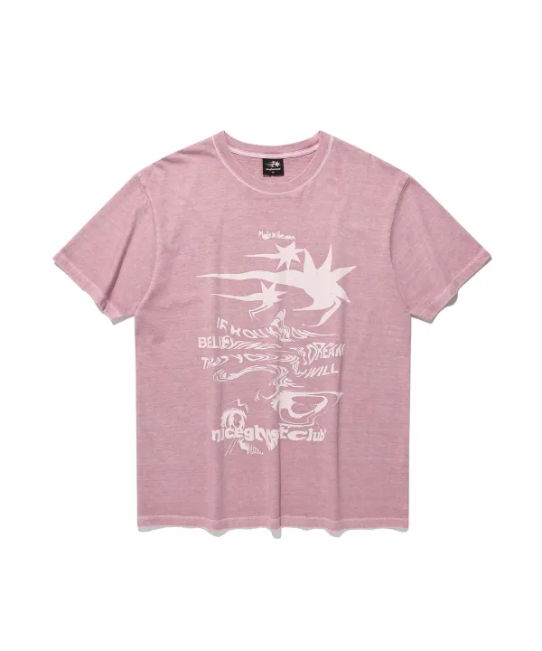 tornado logo pigment tee[pink]