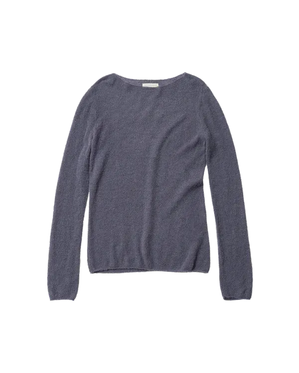 fei boucle pullover (purple)