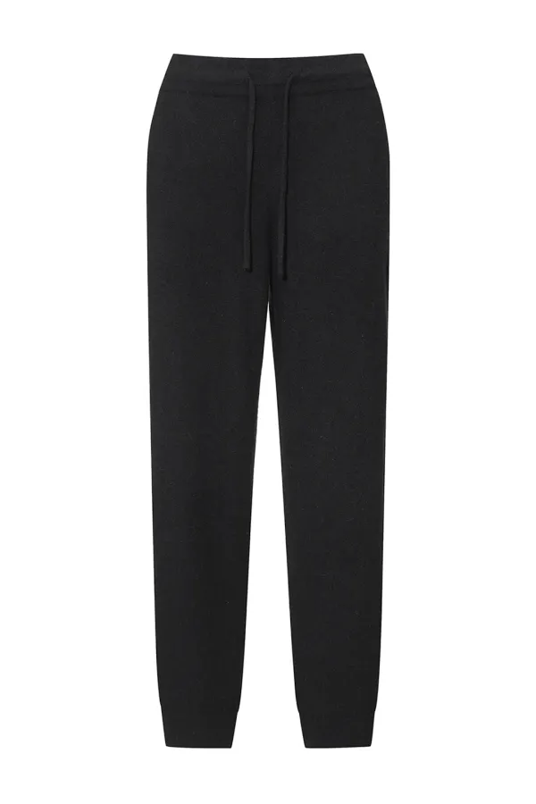 INES KNIT PANTS [BLACK]