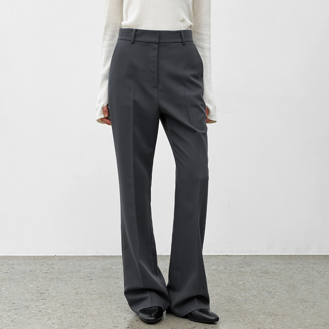 아뜰리에 나인 (Z-PT-5681)ESSENTIAL COMFY BOOTCUT PANTS 상품 이미지 2