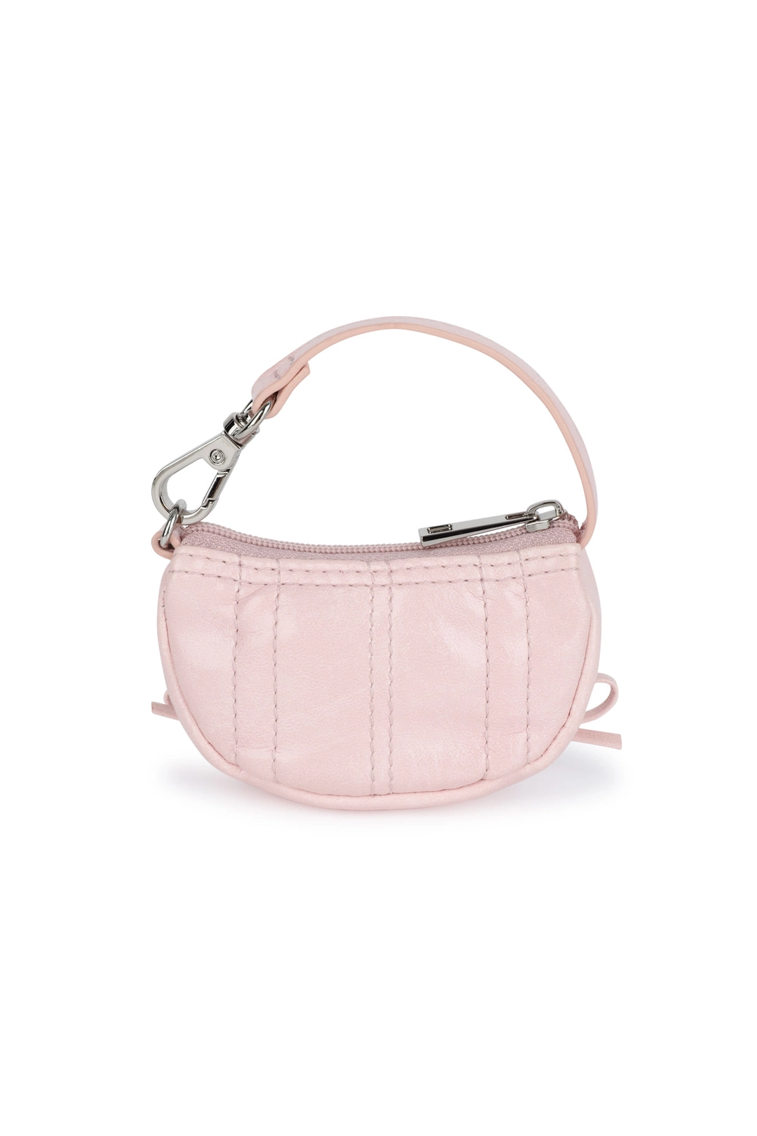 마뗑킴 HALF SHIRRING RIBBON CHARM IN LIGHT PINK 상품 이미지 2