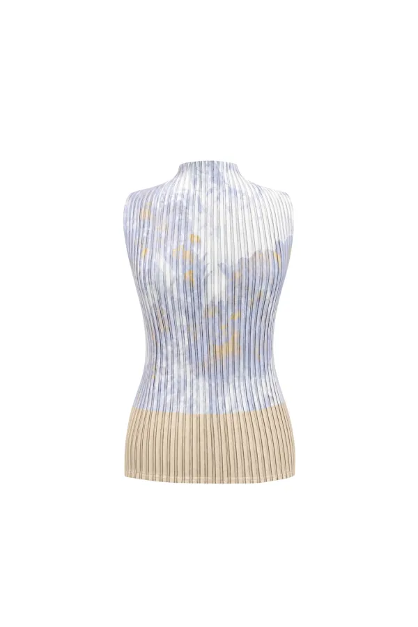 AIRY BLOCK SLEEVELESS (SOFT LEMON)