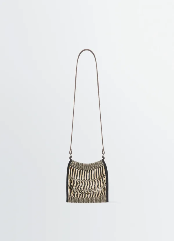MINI CROSSBODY FILT NET BAG