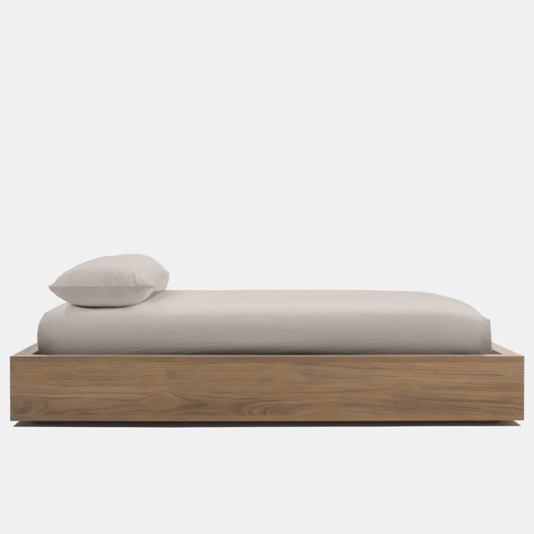 제임스펄스 Brushed Jersey Fitted Sheet - Oyster 상품 이미지 1