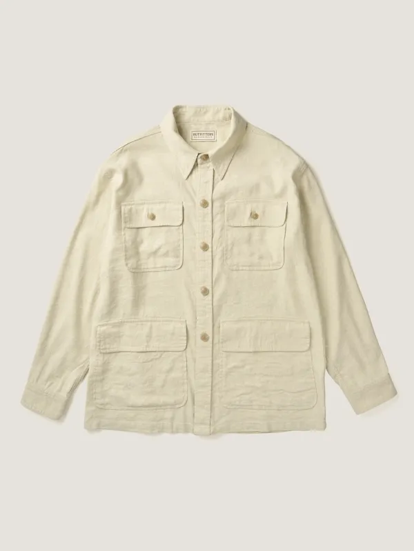 CAROLINE SILK LINEN JACKET [ Natural ] 2nd Reorder 소량 입고