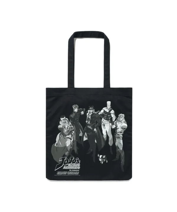 jojo\'s stardust crusaders tote bag[black]