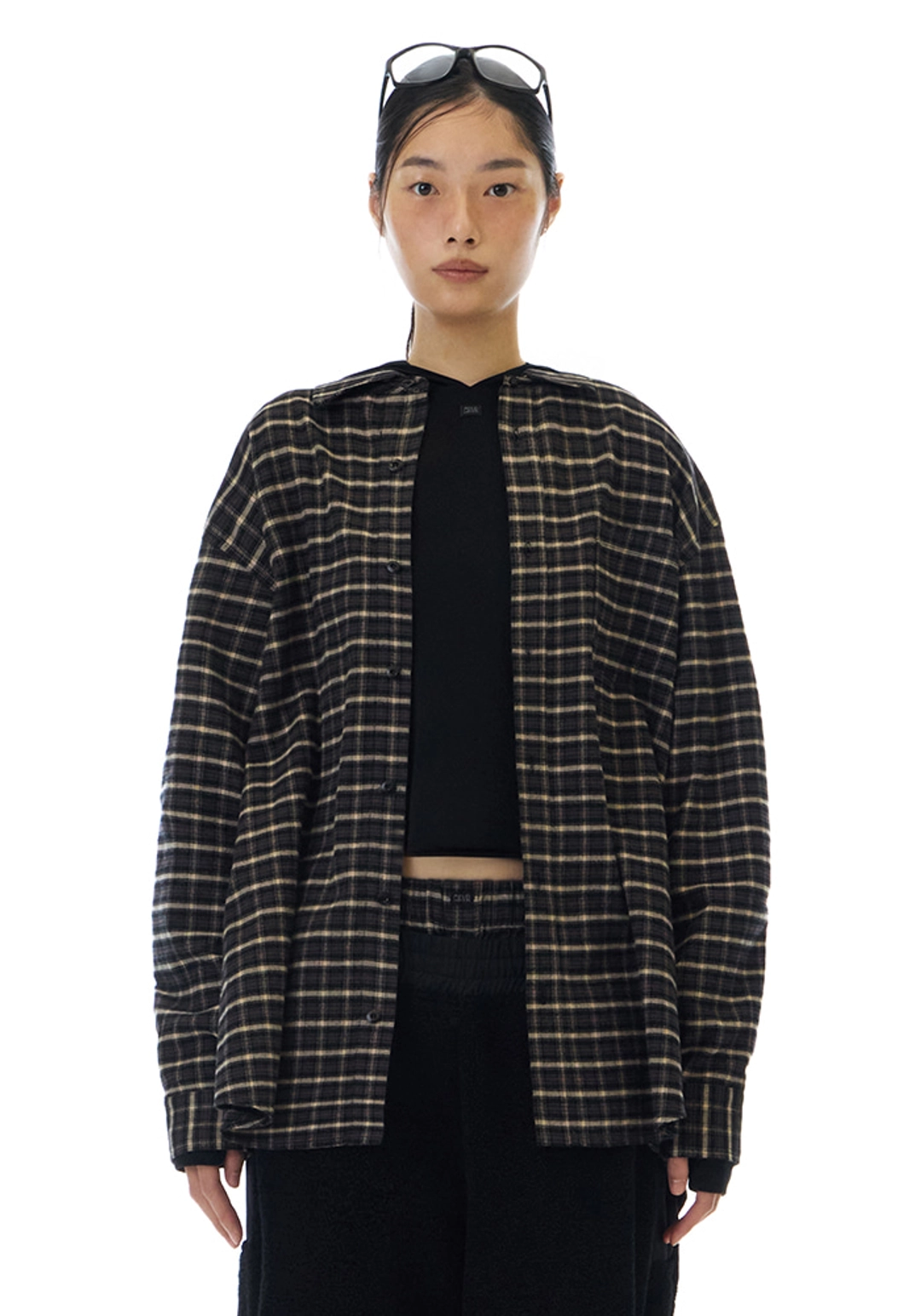 그로브 EVE CHECK SHIRT 상품 이미지 2