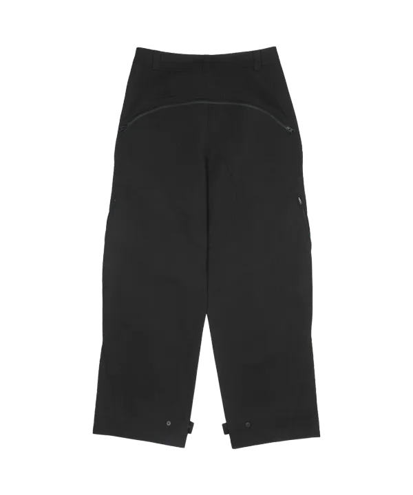 BACK POCKET PANTS [BLACK]