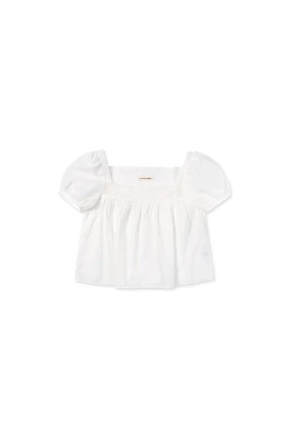 Rose square blouse