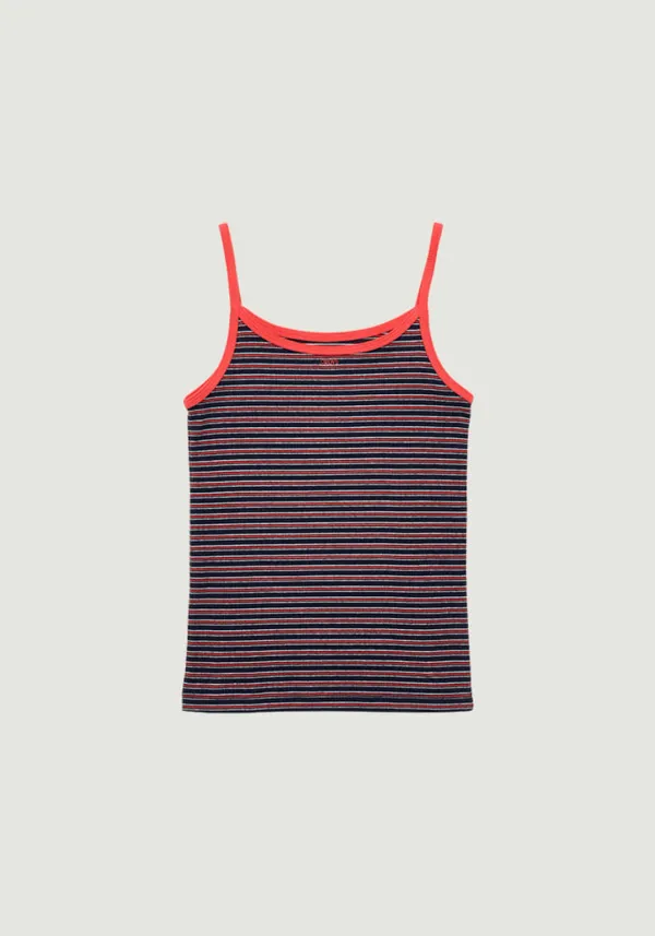 DALIN STRIPE SLEEVELESS