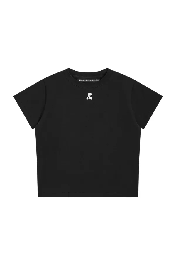 RR LOGO T-SHIRT - BLACK
