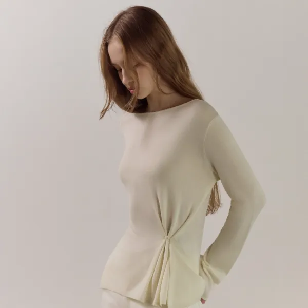 Twist Closure Knit TS_3Color