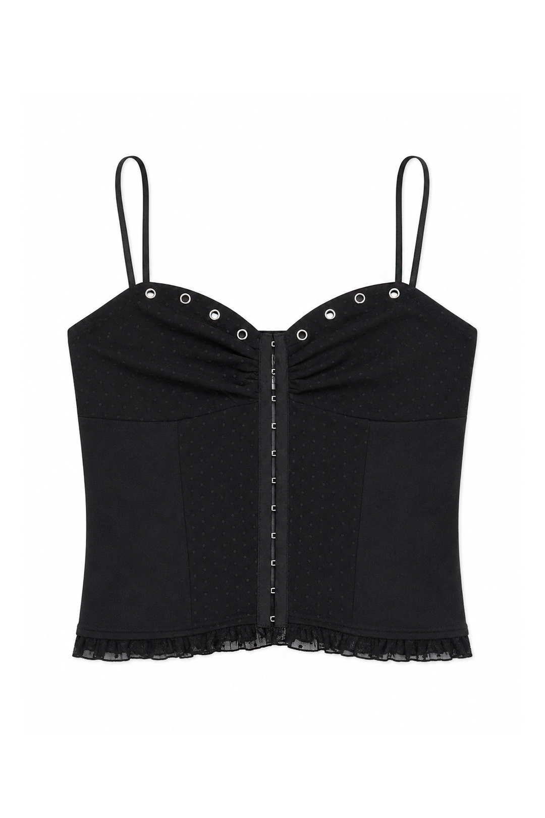 드라이로즈 DOT HOOK TOP (BK) 상품 이미지 1
