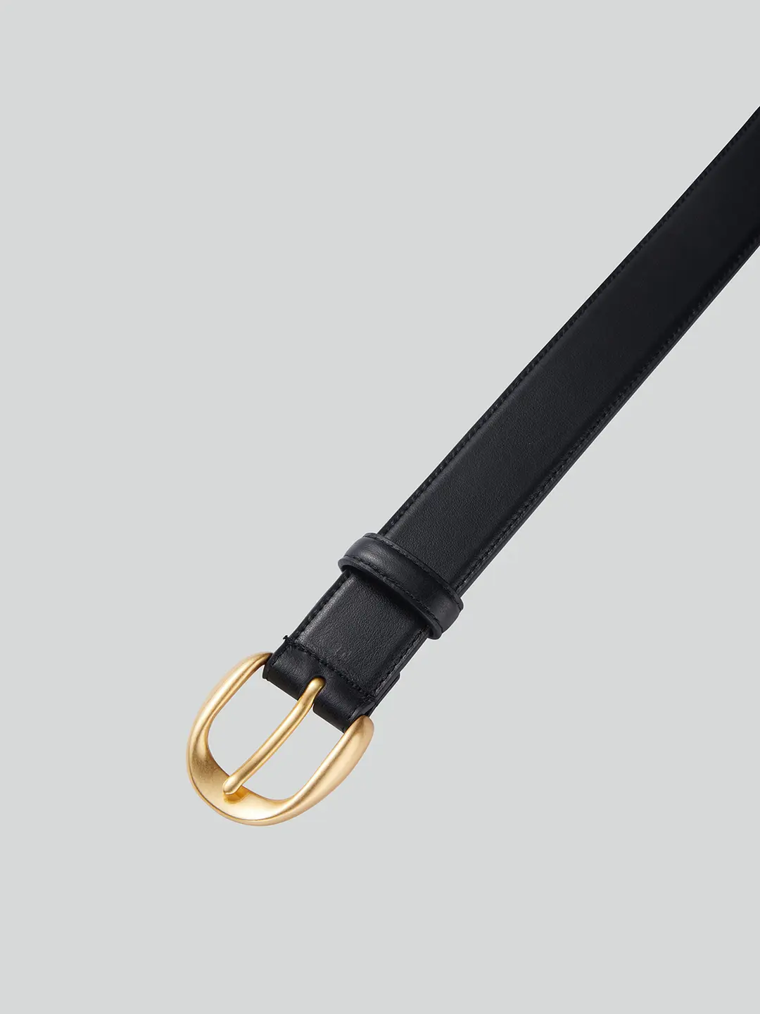 렉토 SIGNATURE ROUND BUCKLE BELT (GOLD) 상품 이미지 3