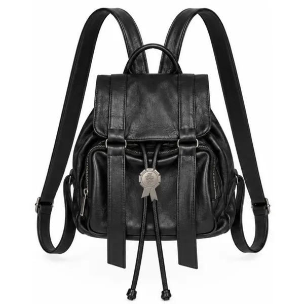 Mini school bag (Black)