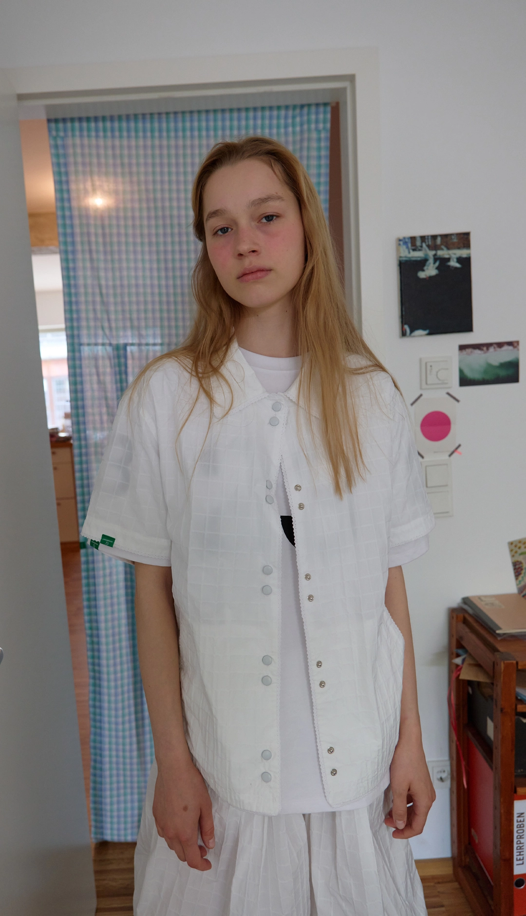 노컨텐츠 193. Textured Jacket _ White 상품 이미지 2