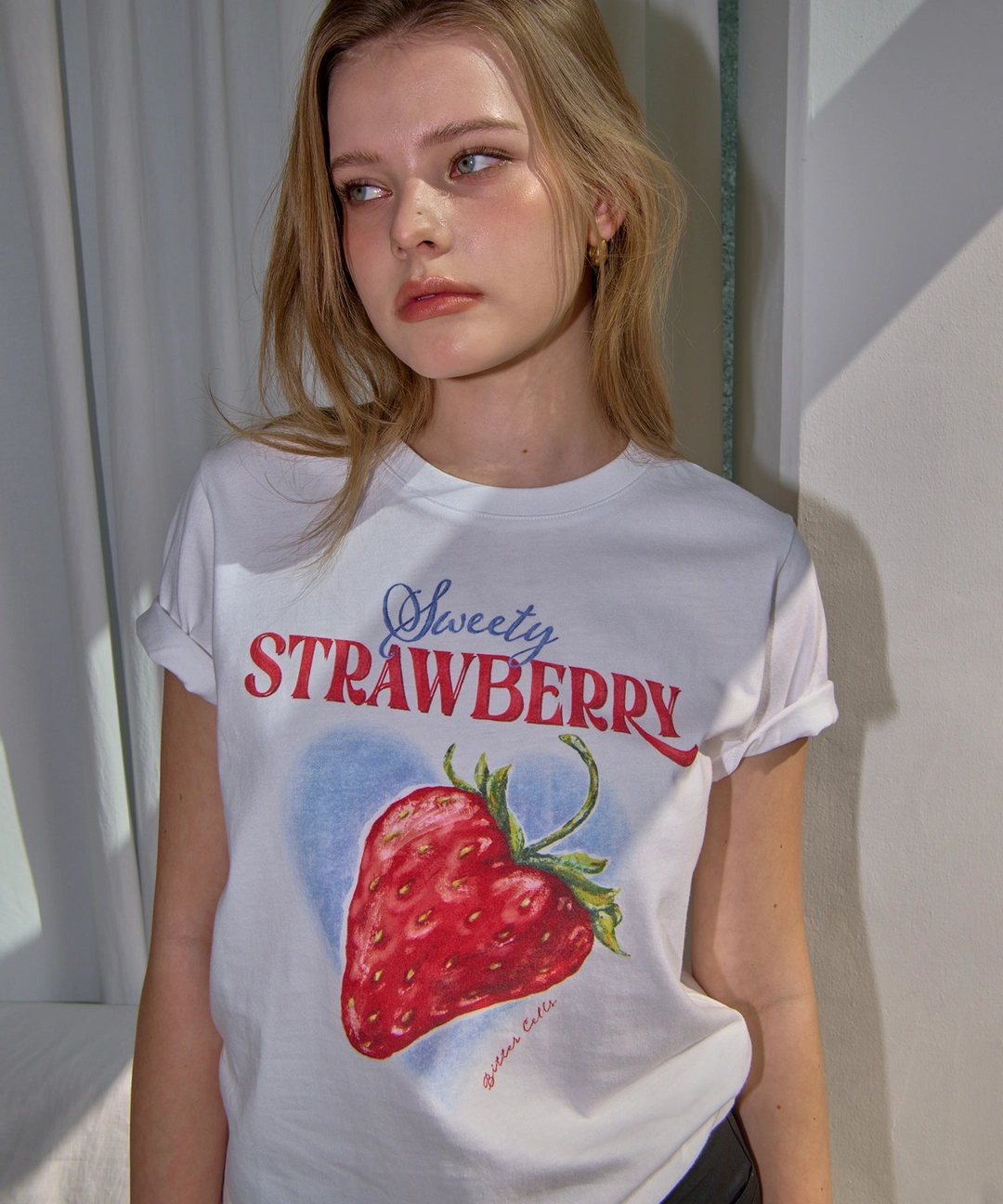 비터셀즈 Ruby Berry Tee-White 상품 이미지 2