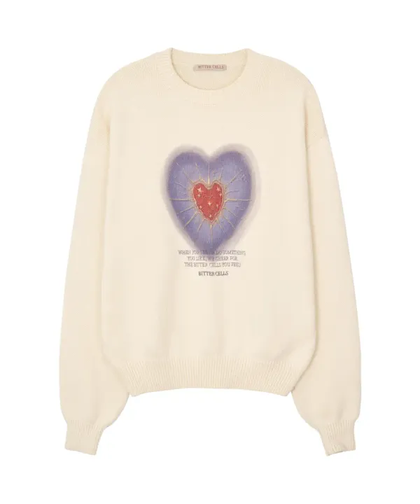 Starry Sweater-Ivory