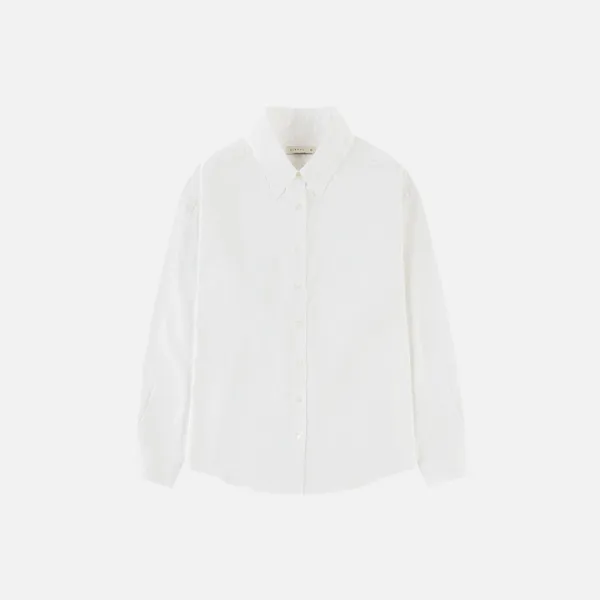 SITP5258 루즈 핏 리에르 셔츠_White