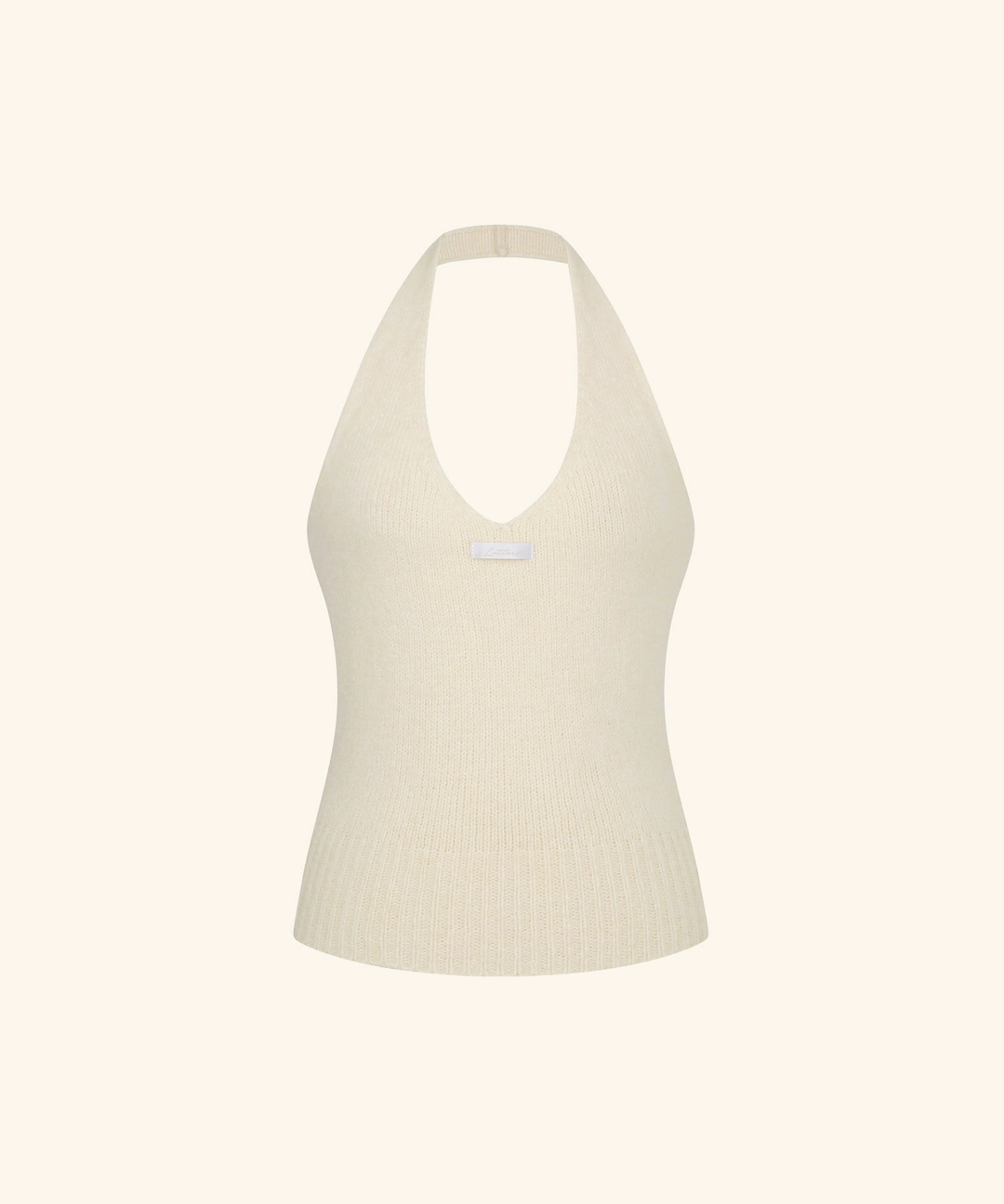 레터프롬문 [9/22 11:00am Coming soon] Letters Hairy Wool Bustier Knit (Ivory) 상품 이미지 1