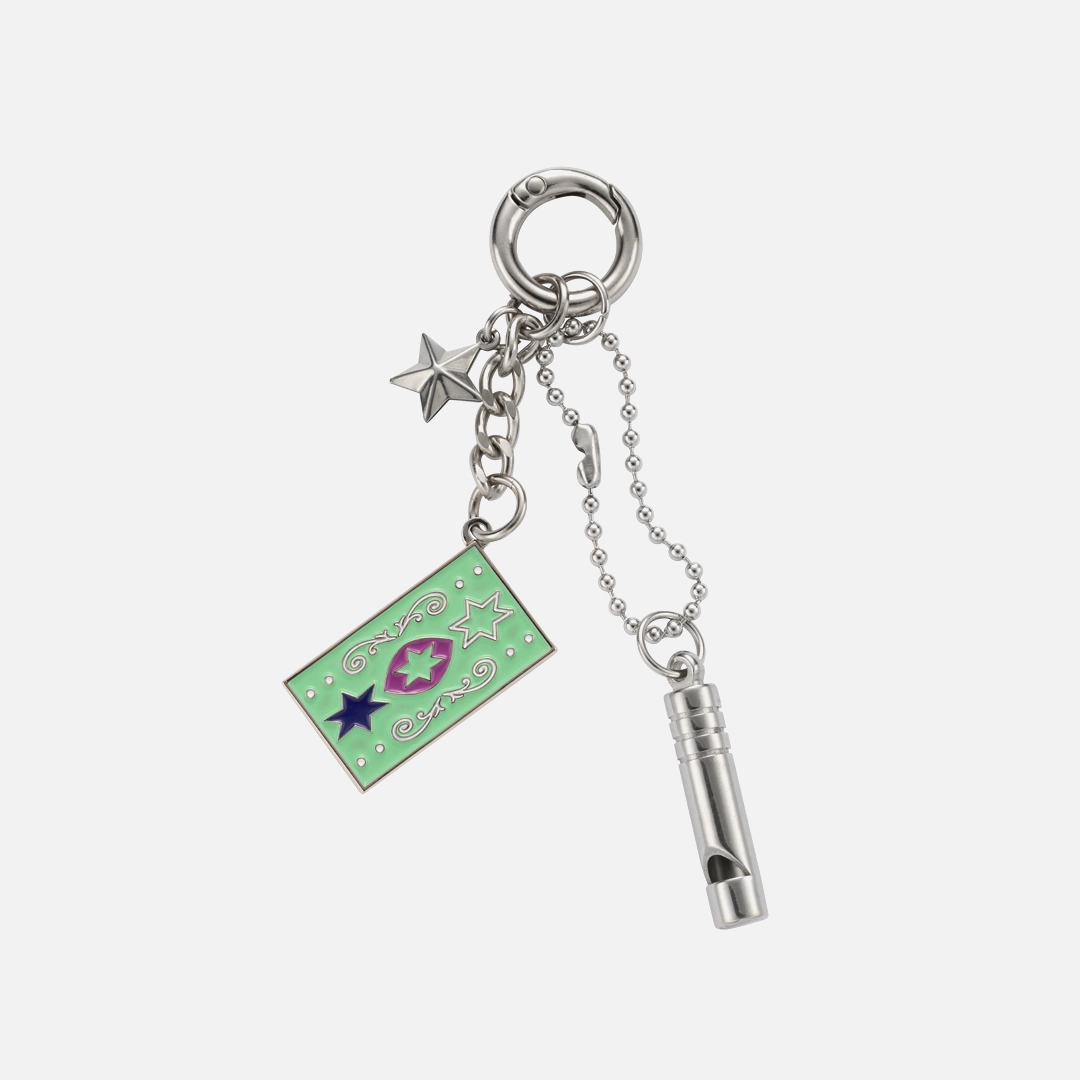 엔프프 whistle keyring-mint 상품 이미지 1