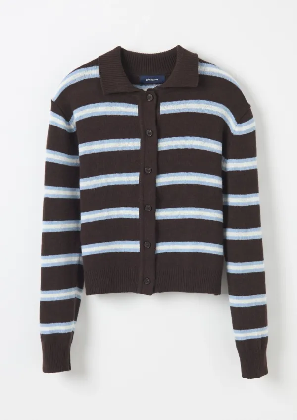 Combi Cardigan BROWN