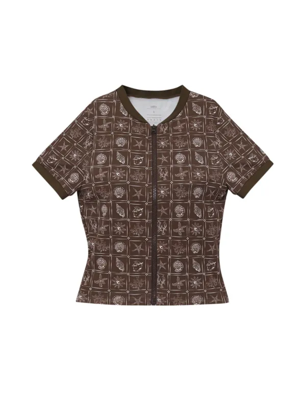 MOANA RASHGUARD_BROWN