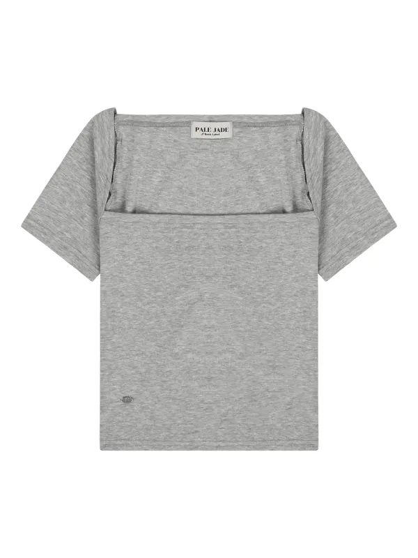 Organic Deep Square Neck - Short Sleeve