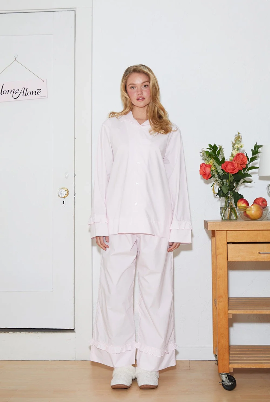 쓰리타임즈 Cotton pajama pants 상품 이미지 2
