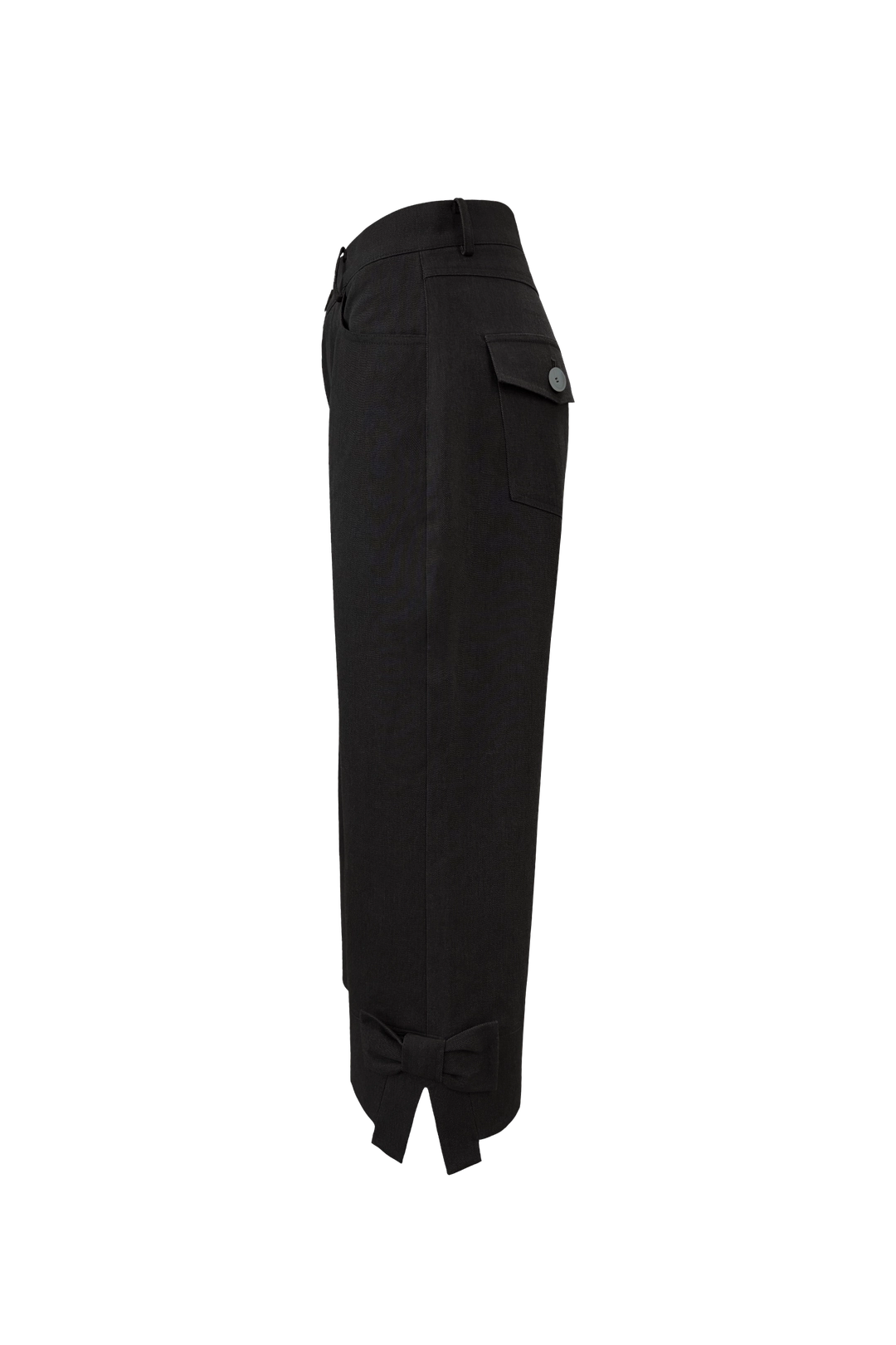 체메씨 BOW CAPRI PANTS (BLACK) 상품 이미지 2
