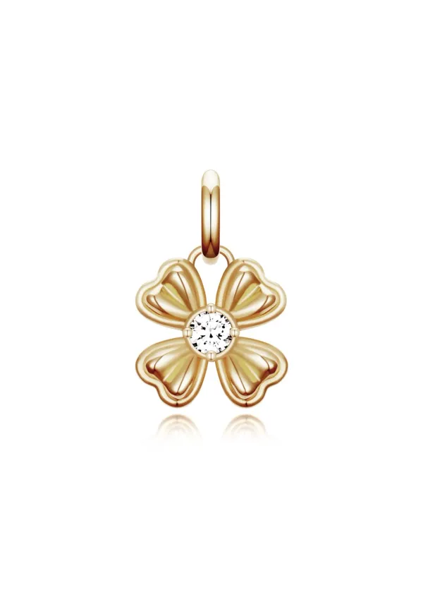 Cubic Clover Charm