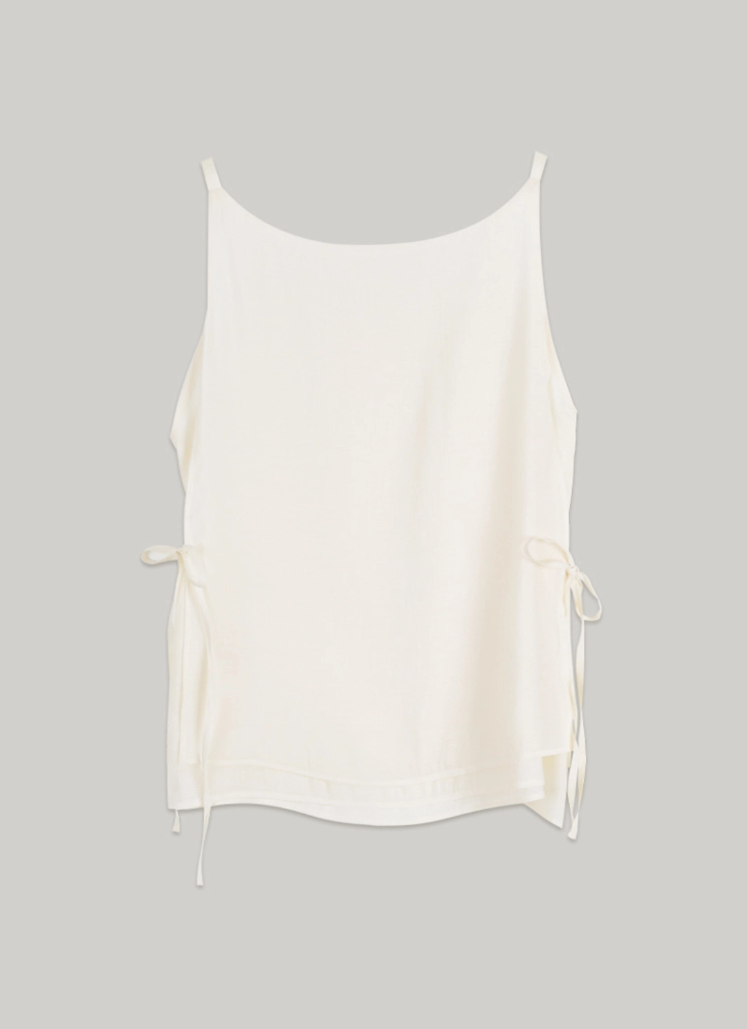 아워코모스 comos 1488 string detail double sleeveless (cream) 상품 이미지 3