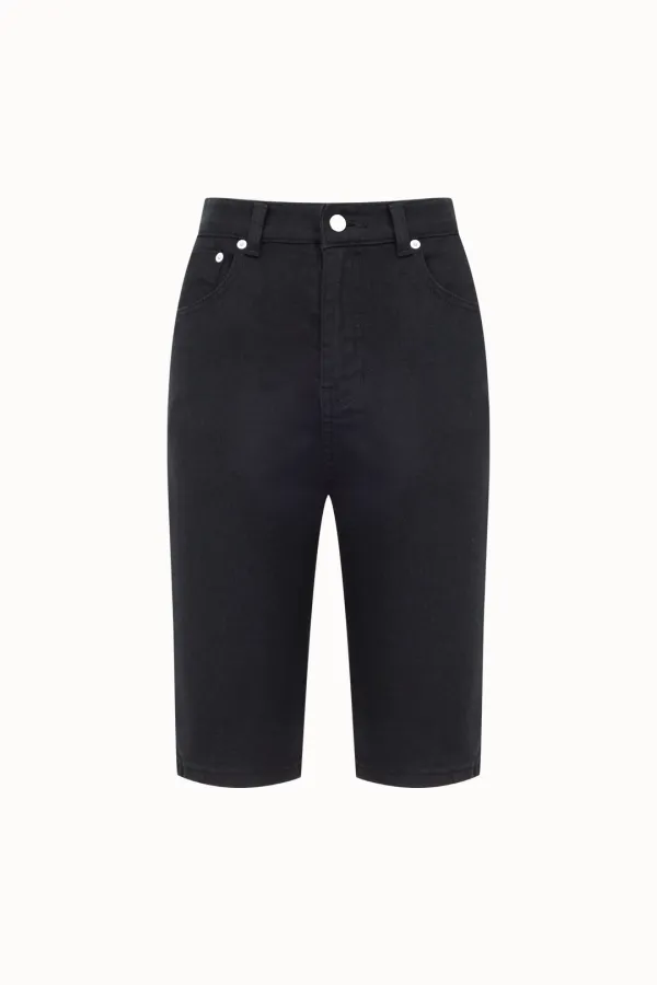 [4차 리오더]Biker Pants[LMBFSP24DN4111]-Black