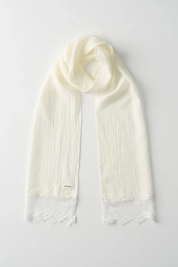 [2차]milena lace scarf_ivory