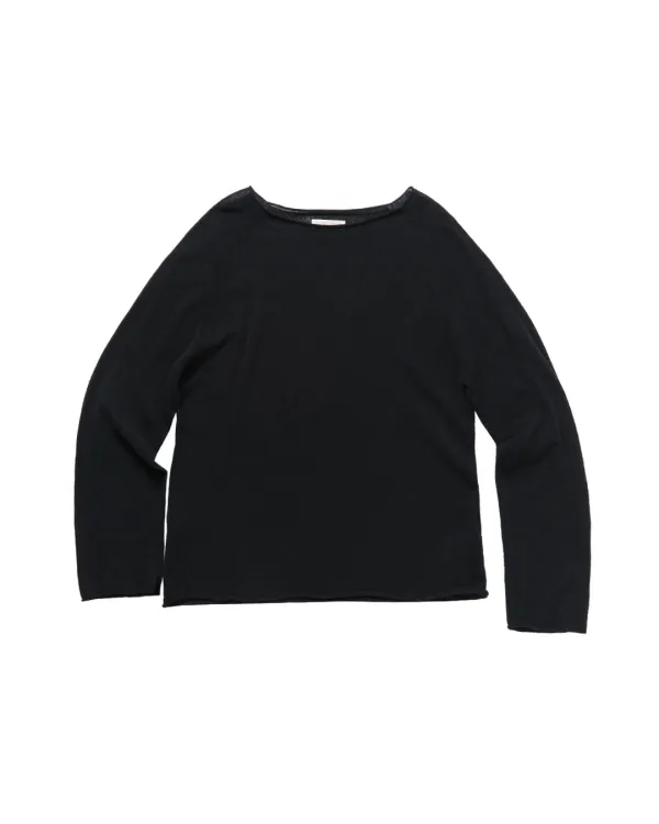 26 wholegarment knit pullover (2color)