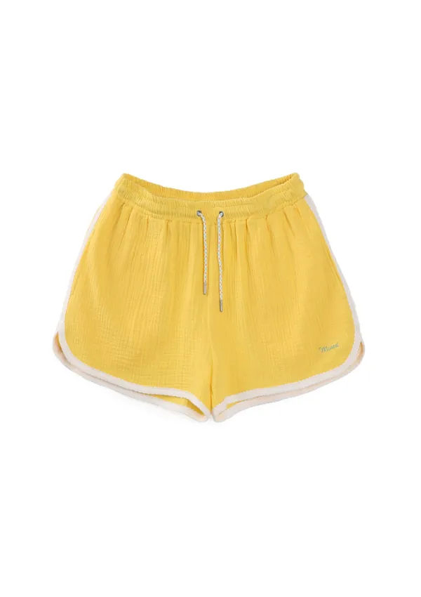 Mused EMB Easy shorts - Yellow