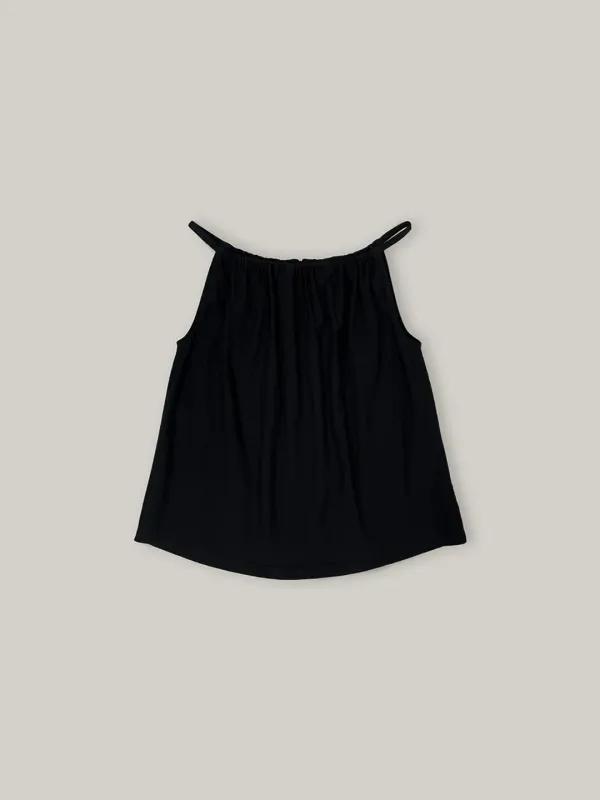 Vasto sleeveless top - Black