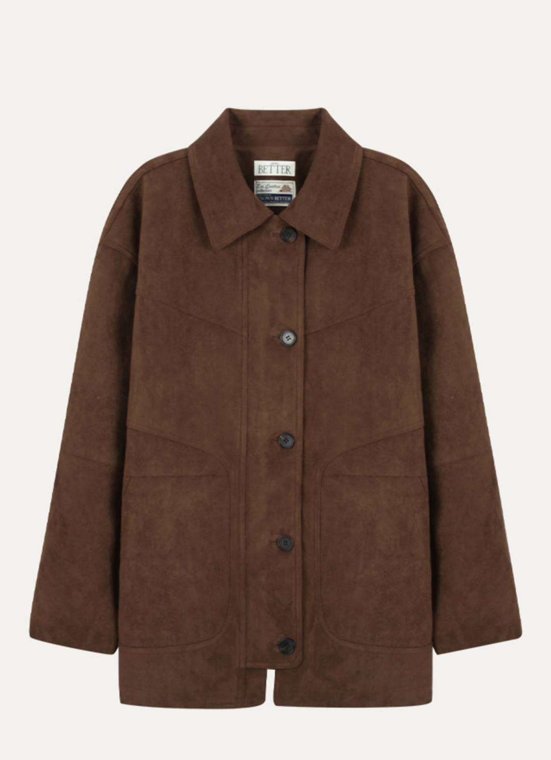 노운베러 Overfit field suede jacket [KNFW03JK01]_[2color] 상품 이미지 3